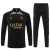 Sudadera De Entrenamiento Paris Saint-Germain Cremallera De Cuarto 23-24 Negra - Hombre